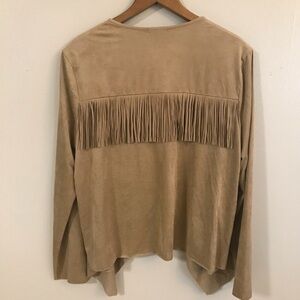 New Directions Waterfall Cardigan Open Front